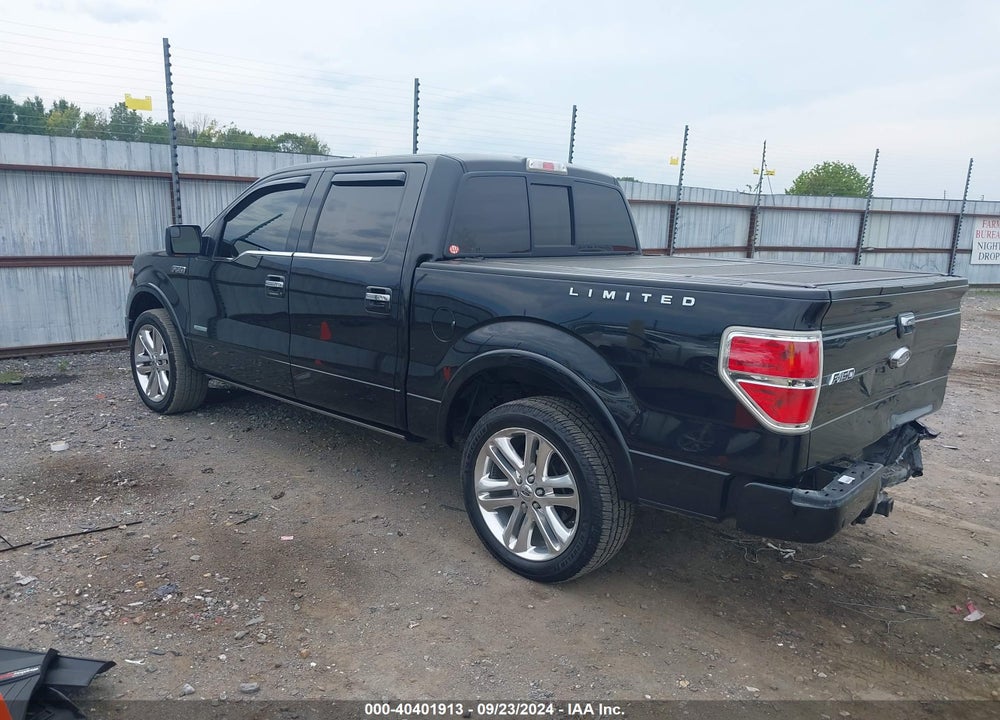 2013 FORD F-150 LIMITED VIN: 1FTFW1ET9DFD00849