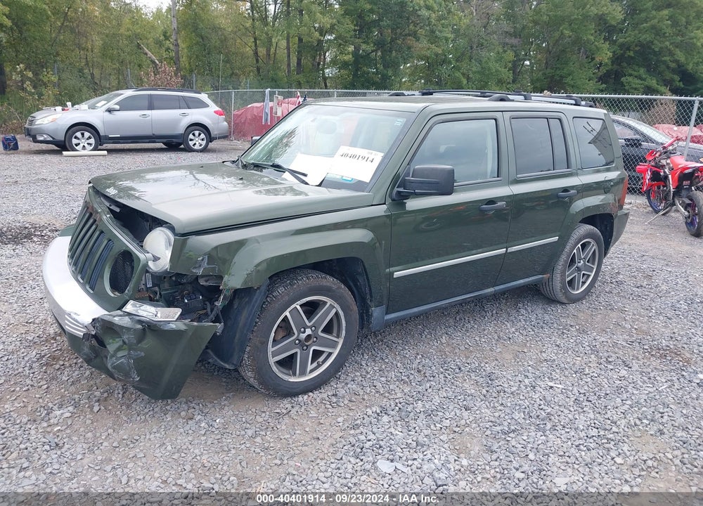 2008 JEEP PATRIOT LIMITED VIN: 1J8FF48W78D756298