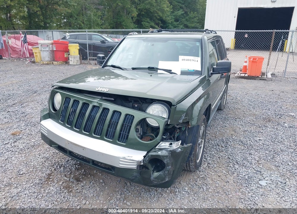 2008 JEEP PATRIOT LIMITED VIN: 1J8FF48W78D756298