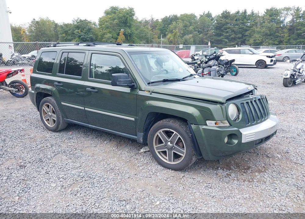 2008 JEEP PATRIOT LIMITED VIN: 1J8FF48W78D756298