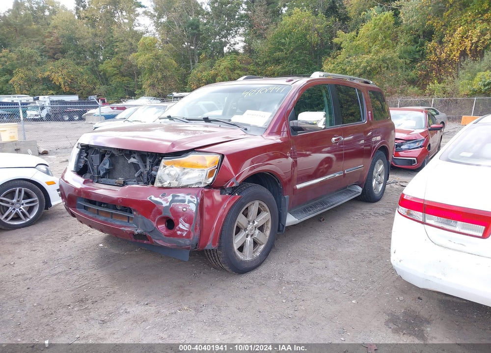 2010 NISSAN ARMADA PLATINUM VIN: 5N1AA0NC5AN615017