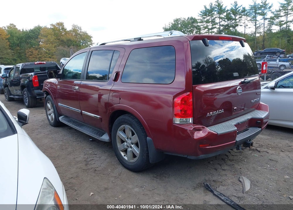 2010 NISSAN ARMADA PLATINUM VIN: 5N1AA0NC5AN615017