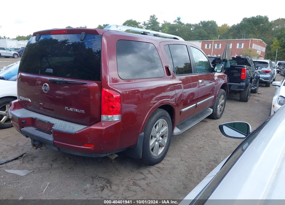 2010 NISSAN ARMADA PLATINUM VIN: 5N1AA0NC5AN615017