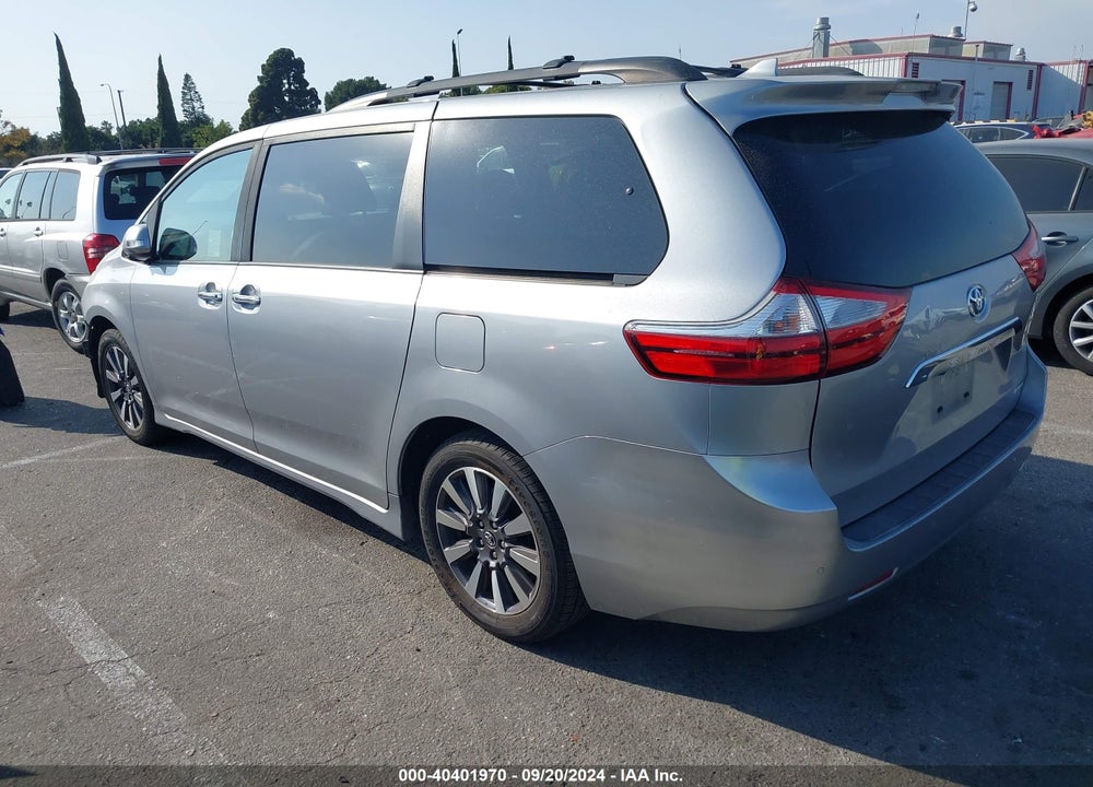 2018 TOYOTA SIENNA LIMITED 7 PASSENGER VIN: 5TDYZ3DC6JS957617