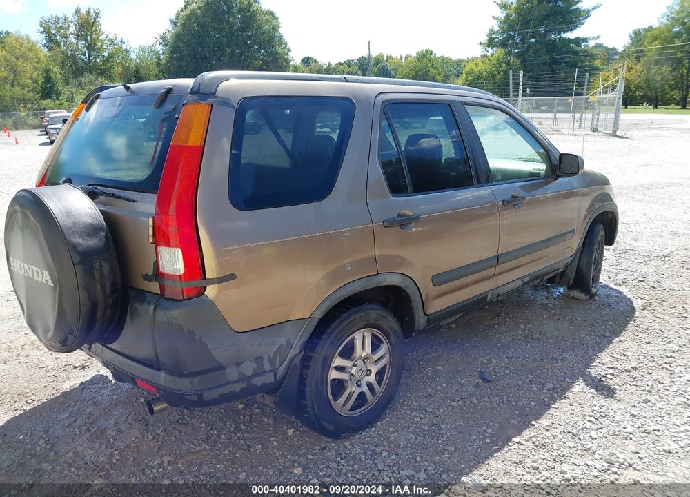 2004 HONDA CR-V EX VIN: SHSRD78874U235025