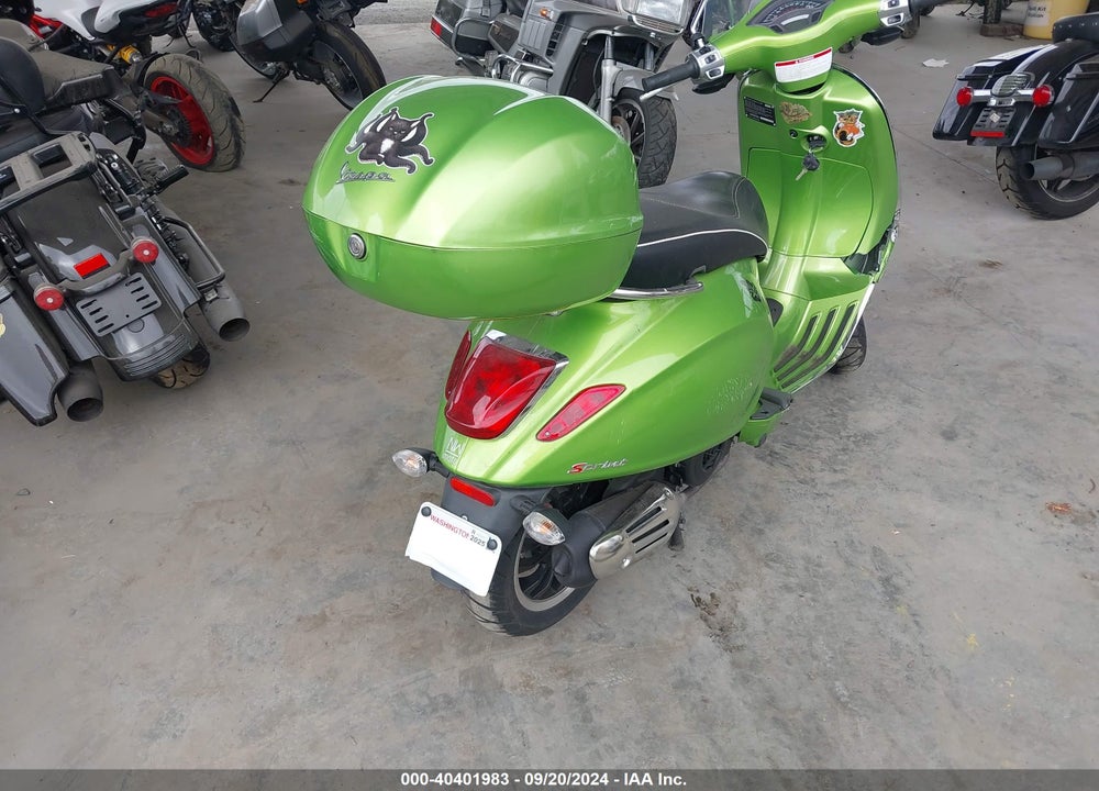 2018 VESPA SPRINT 150 3V VIN: ZAPM818G6J5800337