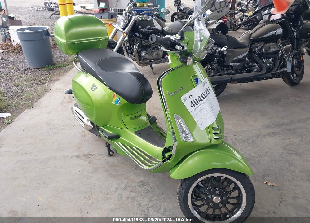 2018 VESPA SPRINT 150 3V VIN: ZAPM818G6J5800337