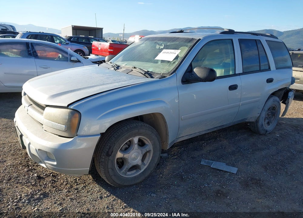 2008 CHEVROLET TRAILBLAZER FLEET VIN: 1GNDT13S082256707