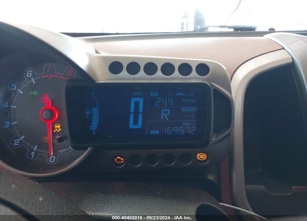 2013 CHEVROLET SONIC LTZ AUTO VIN: 1G1JE5SH5D4194375