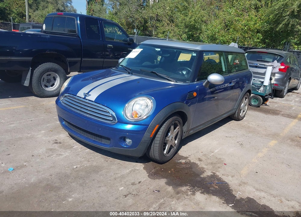 2009 MINI COOPER CLUBMAN VIN: WMWML33559TX33218