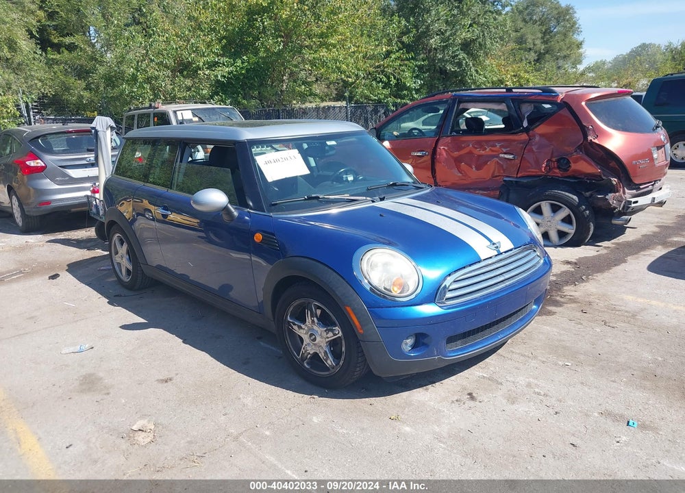 2009 MINI COOPER CLUBMAN VIN: WMWML33559TX33218