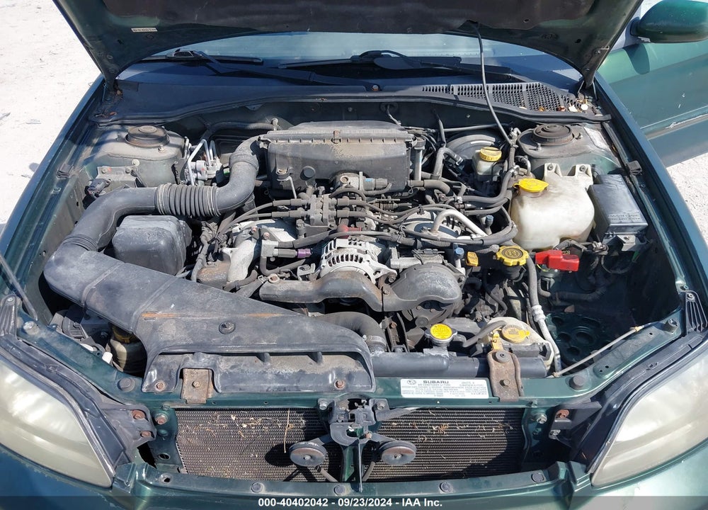 2000 SUBARU LEGACY GT VIN: 4S3BH6457Y7302267