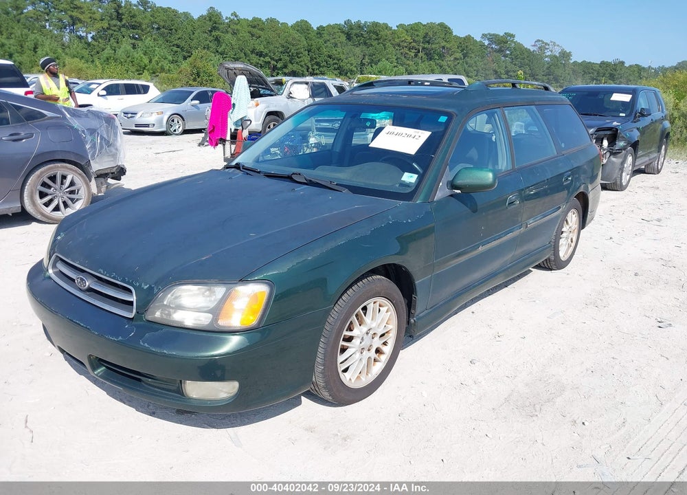 2000 SUBARU LEGACY GT VIN: 4S3BH6457Y7302267