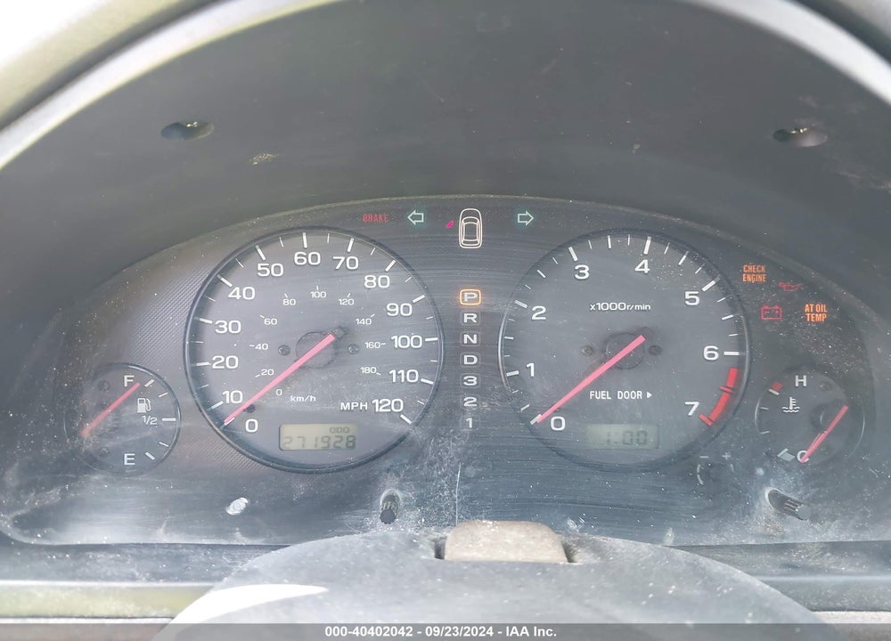 2000 SUBARU LEGACY GT VIN: 4S3BH6457Y7302267
