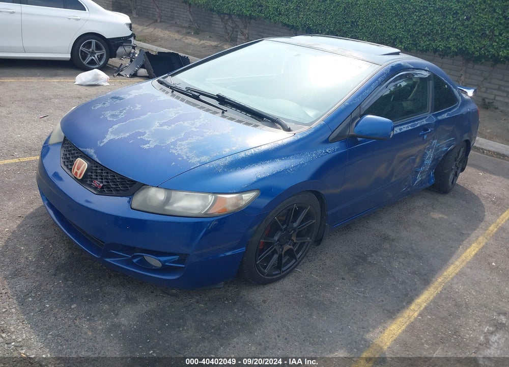 2009 HONDA CIVIC SI VIN: 2HGFG21579H700832
