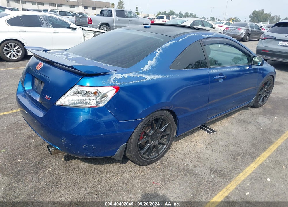 2009 HONDA CIVIC SI VIN: 2HGFG21579H700832