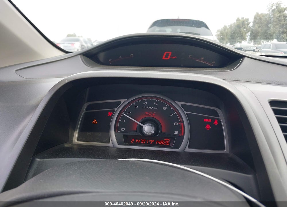 2009 HONDA CIVIC SI VIN: 2HGFG21579H700832