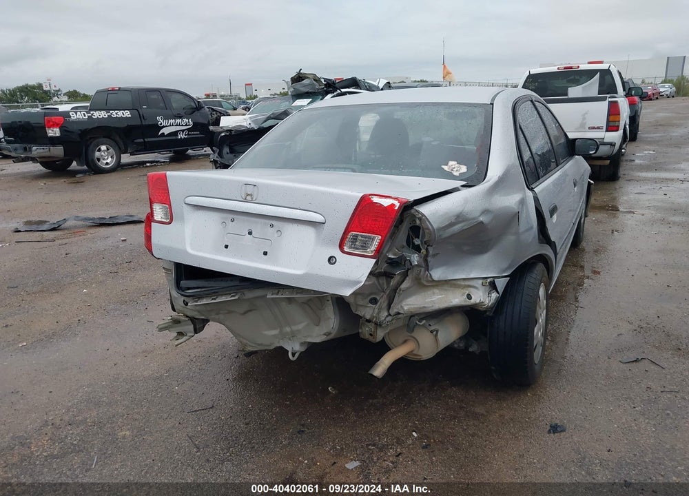 2005 HONDA CIVIC VP VIN: 1HGES16355L000493