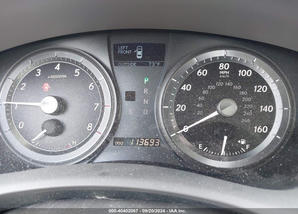 2008 LEXUS ES 350 VIN: JTHBJ46G282232020