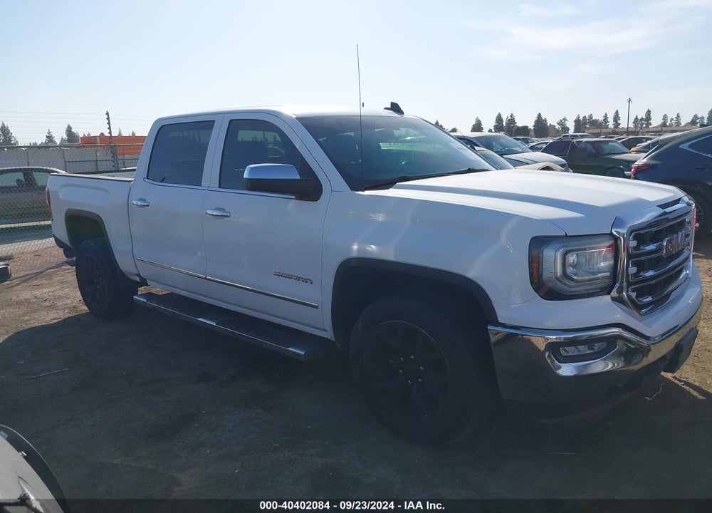 2018 GMC SIERRA 1500 SLT VIN: 3GTP1NEC6JG261612