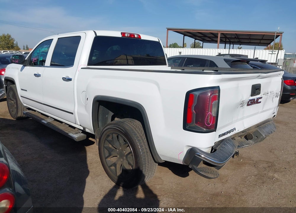 2018 GMC SIERRA 1500 SLT VIN: 3GTP1NEC6JG261612