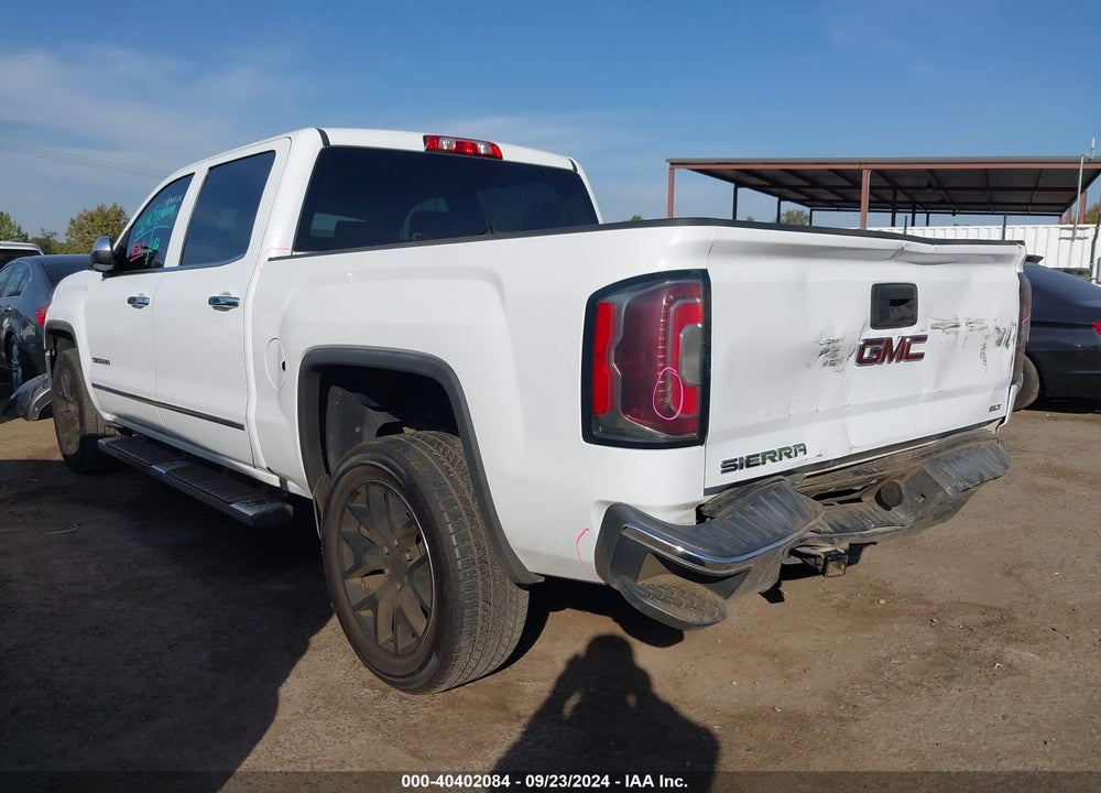2018 GMC SIERRA 1500 SLT VIN: 3GTP1NEC6JG261612