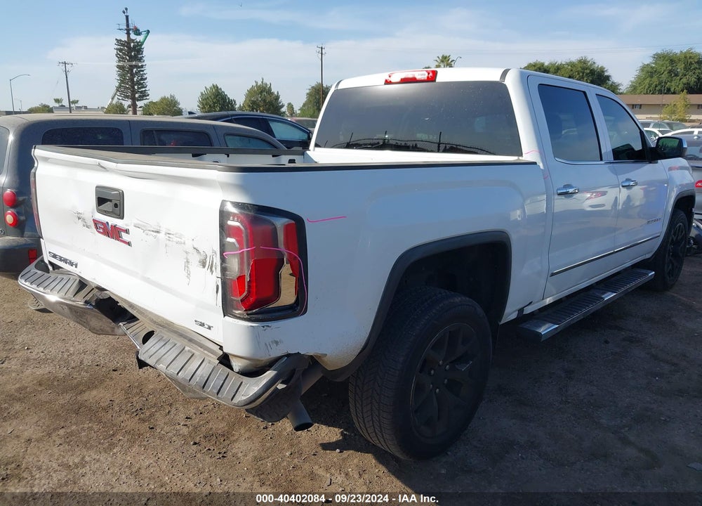 2018 GMC SIERRA 1500 SLT VIN: 3GTP1NEC6JG261612