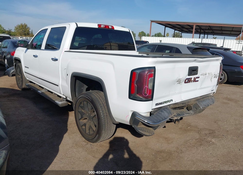 2018 GMC SIERRA 1500 SLT VIN: 3GTP1NEC6JG261612