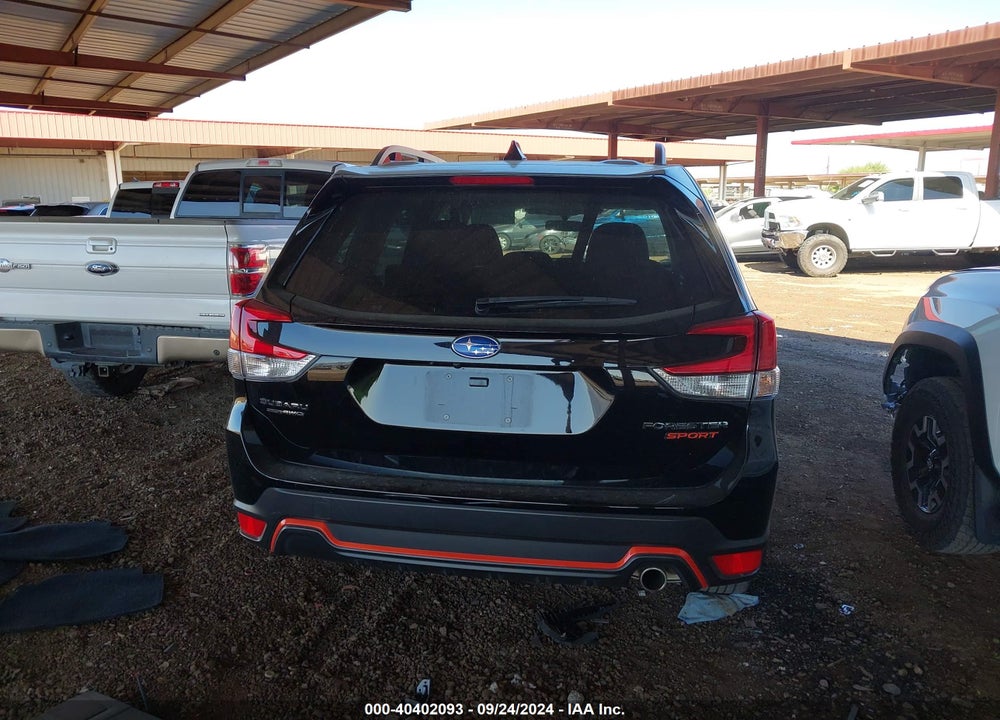 2022 SUBARU FORESTER SPORT VIN: JF2SKAGC5NH403233