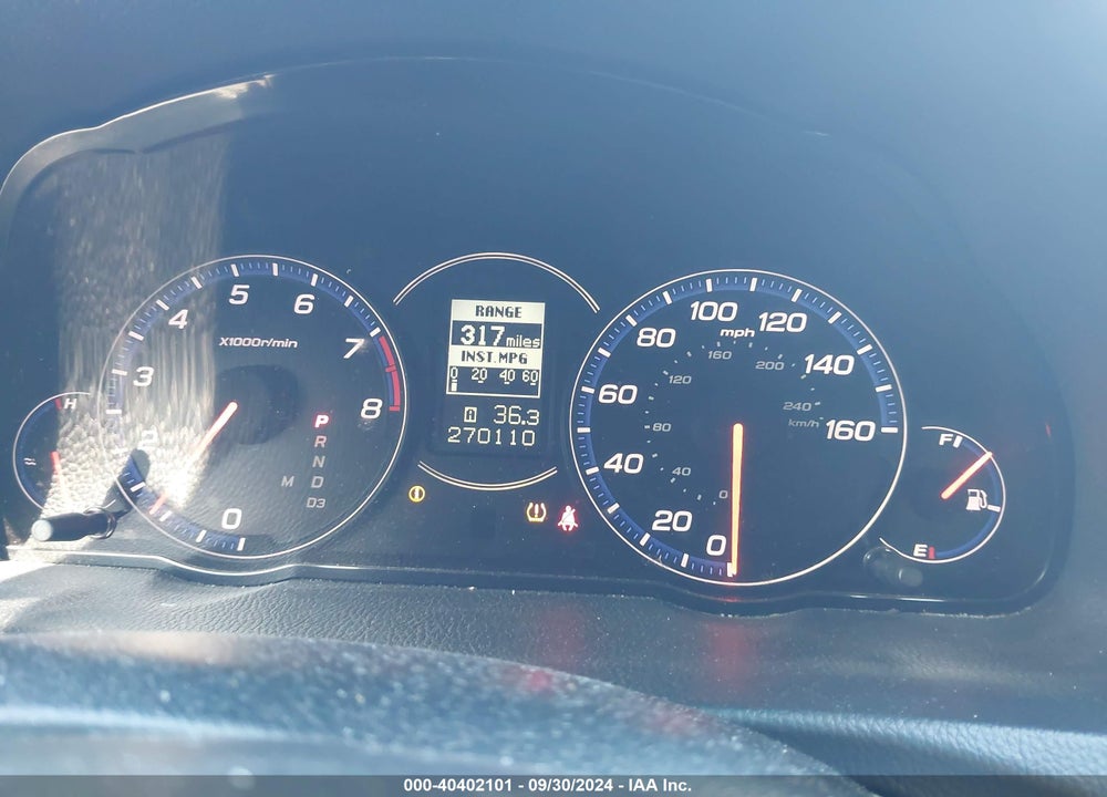 2007 ACURA TSX VIN: JH4CL96907C010520