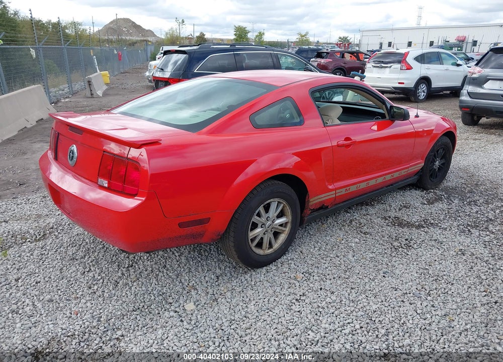 2007 FORD MUSTANG V6 DELUXE/V6 PREMIUM VIN: 1ZVFT80N375234493