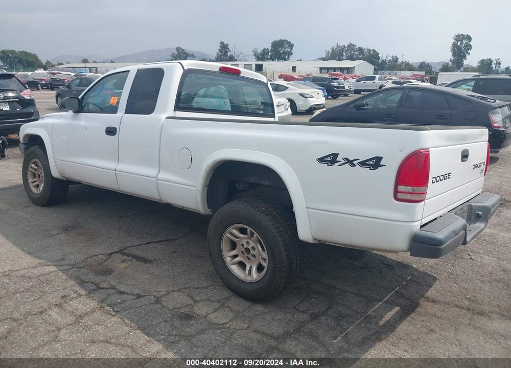 2003 DODGE DAKOTA VIN: 1D7HG12X83S345113