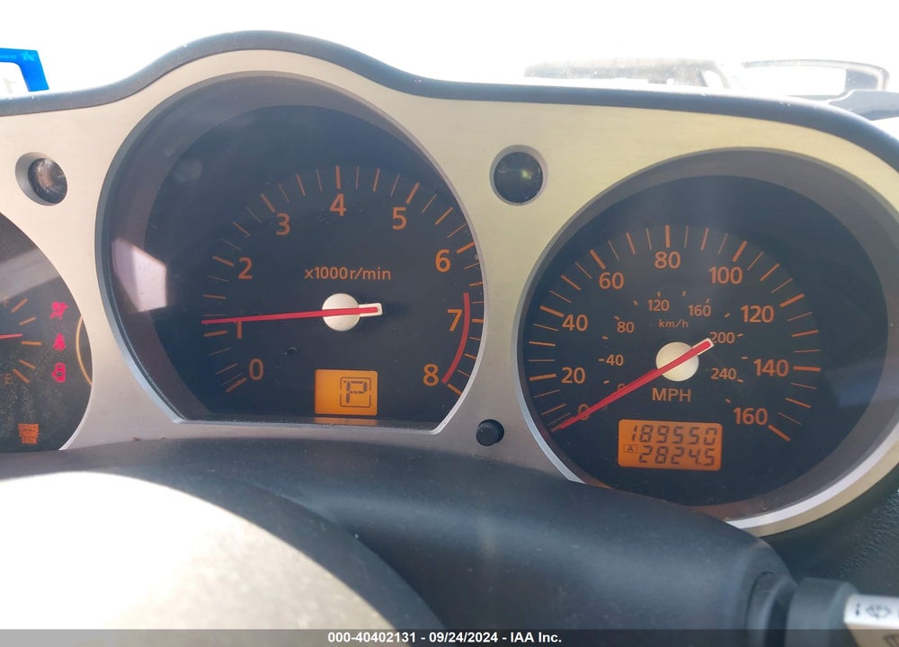 2003 NISSAN 350Z ENTHUSIAST VIN: JN1AZ34D63T107097