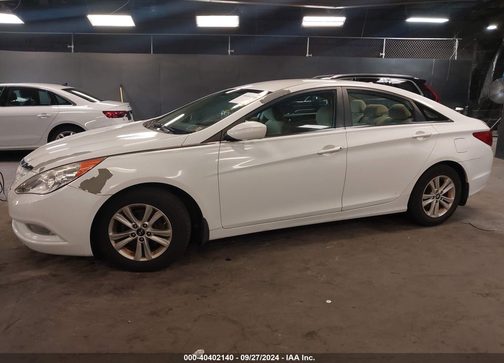 2013 HYUNDAI SONATA GLS VIN: 5NPEB4AC0DH693595