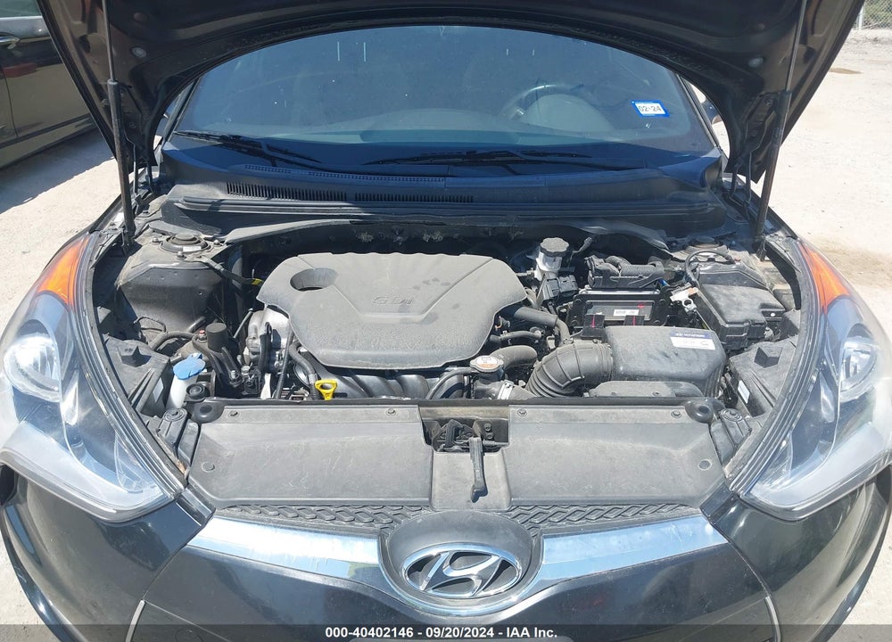 2017 HYUNDAI VELOSTER VALUE EDITION VIN: KMHTC6AD7HU318352