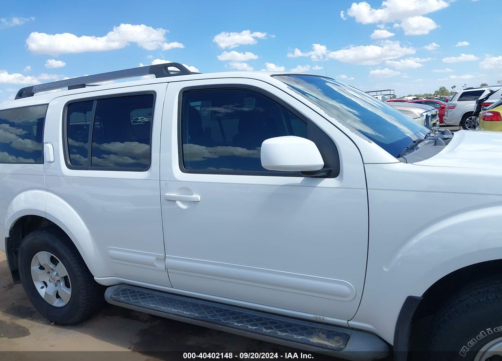 2005 NISSAN PATHFINDER SE VIN: 5N1AR18U75C770849