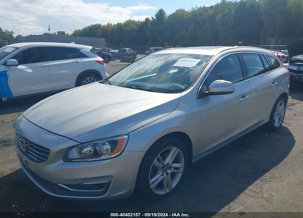 2015 VOLVO V60 T5 PREMIER VIN: YV140MEK4F1250499