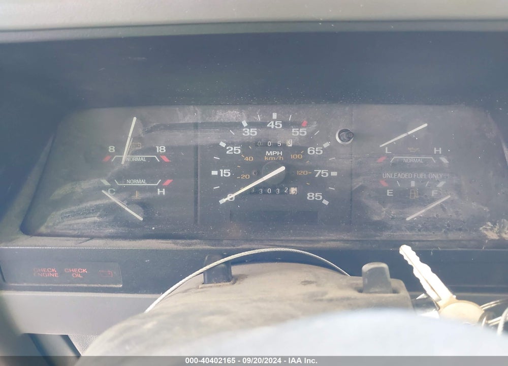1992 FORD RANGER VIN: 1FTCR10A9NPA54395