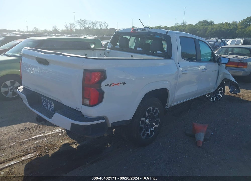 2023 CHEVROLET COLORADO 4WD SHORT BOX LT VIN: 1GCPTCEK1P1193152