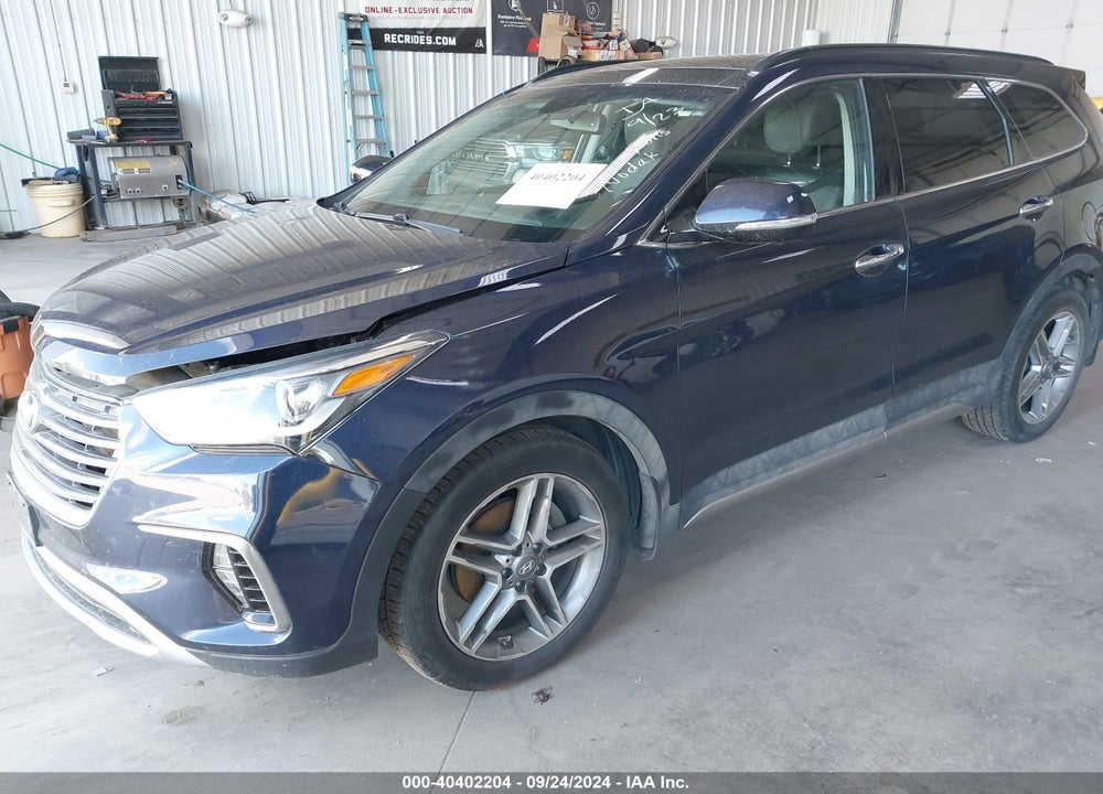 2018 HYUNDAI SANTA FE LIMITED ULTIMATE VIN: KM8SRDHF9JU269635
