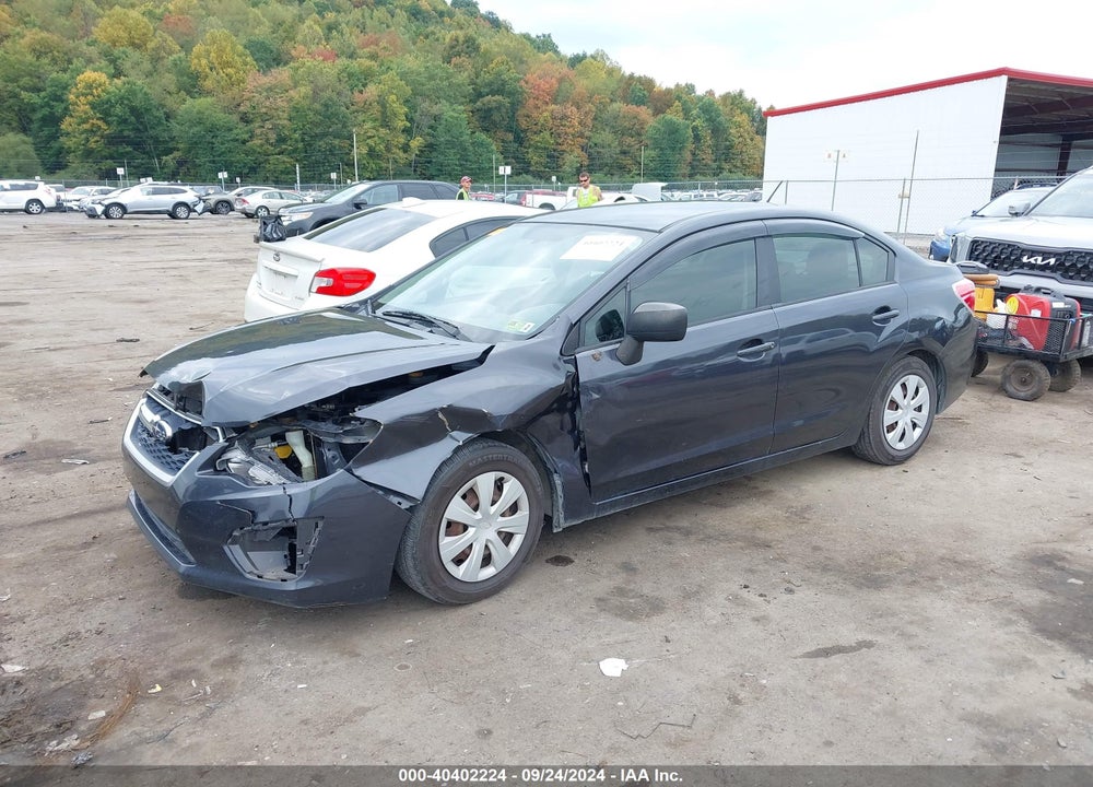 2012 SUBARU IMPREZA 2.0I VIN: JF1GJAA67CH006877