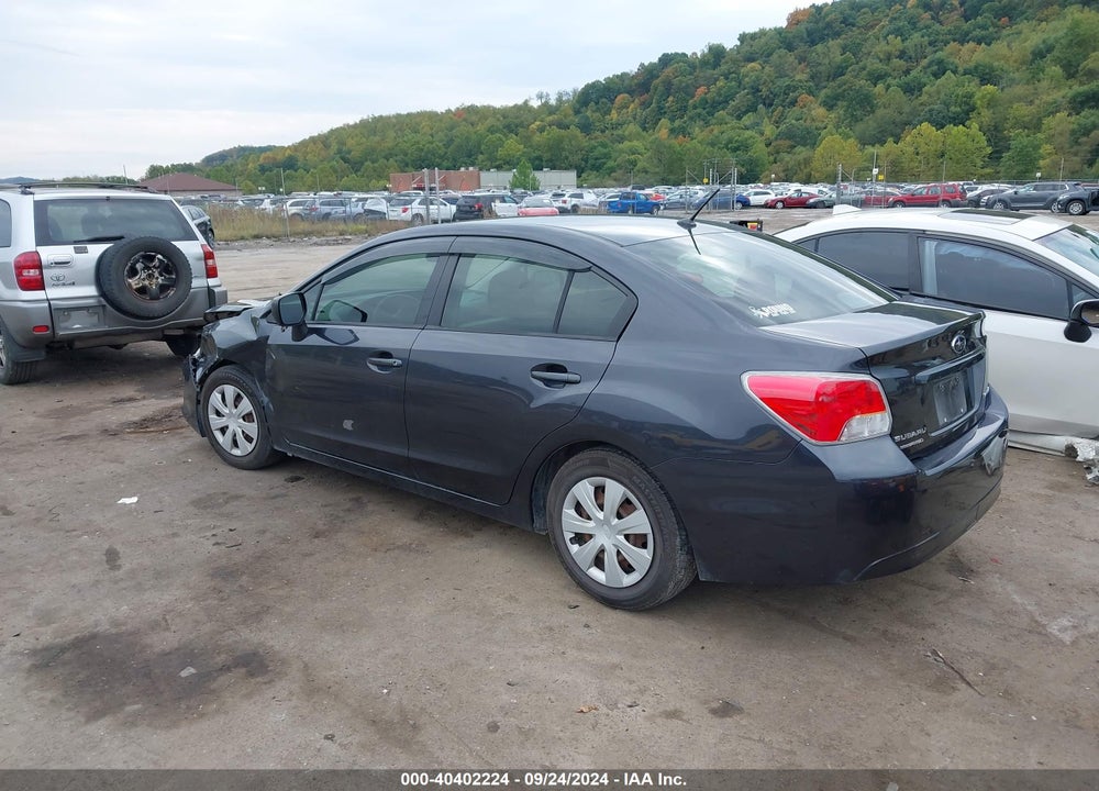 2012 SUBARU IMPREZA 2.0I VIN: JF1GJAA67CH006877