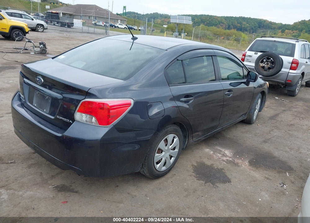 2012 SUBARU IMPREZA 2.0I VIN: JF1GJAA67CH006877
