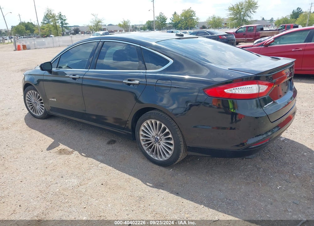 2013 FORD FUSION HYBRID TITANIUM VIN: 3FA6P0RU3DR317892