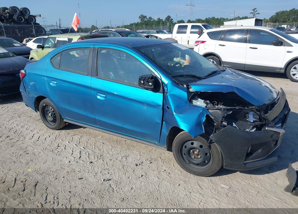 2022 MITSUBISHI MIRAGE G4 BLACK EDITION/ES/LE VIN: ML32FUFJ3NHF06130