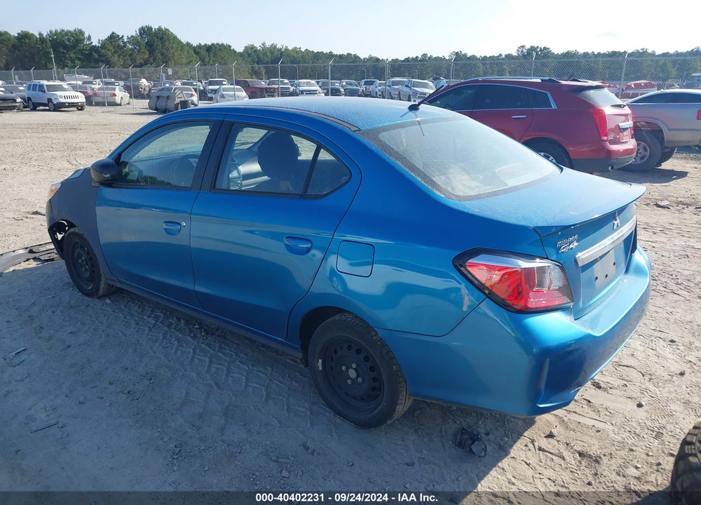 2022 MITSUBISHI MIRAGE G4 BLACK EDITION/ES/LE VIN: ML32FUFJ3NHF06130