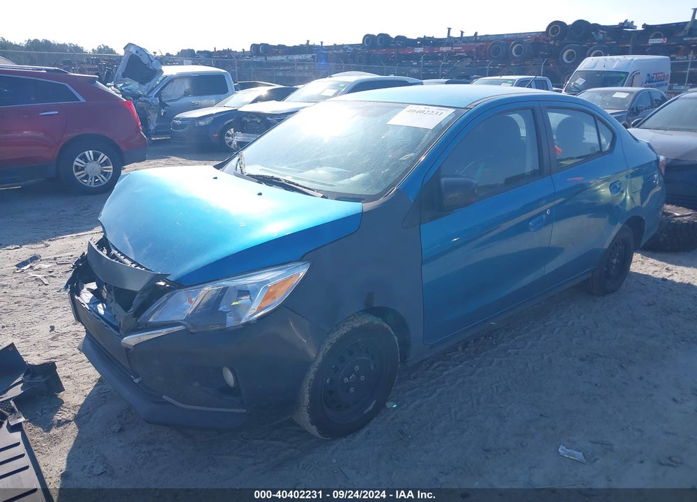 2022 MITSUBISHI MIRAGE G4 BLACK EDITION/ES/LE VIN: ML32FUFJ3NHF06130