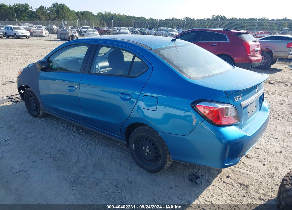 2022 MITSUBISHI MIRAGE G4 BLACK EDITION/ES/LE VIN: ML32FUFJ3NHF06130