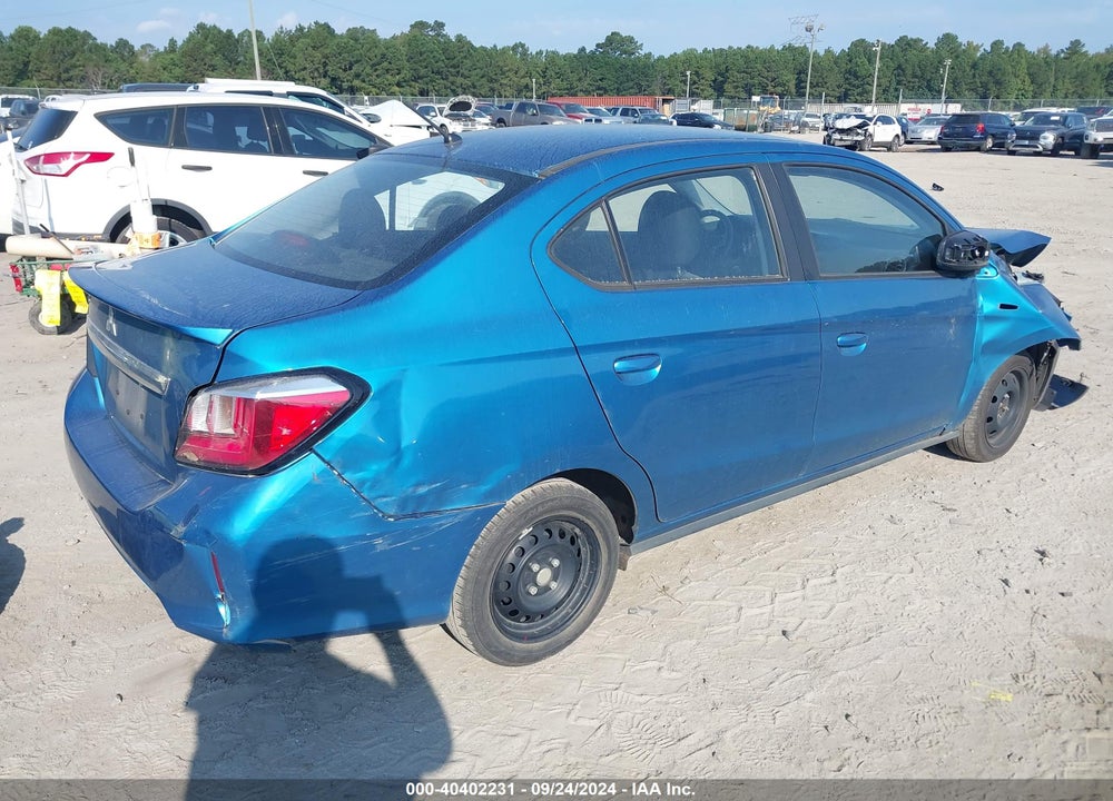 2022 MITSUBISHI MIRAGE G4 BLACK EDITION/ES/LE VIN: ML32FUFJ3NHF06130