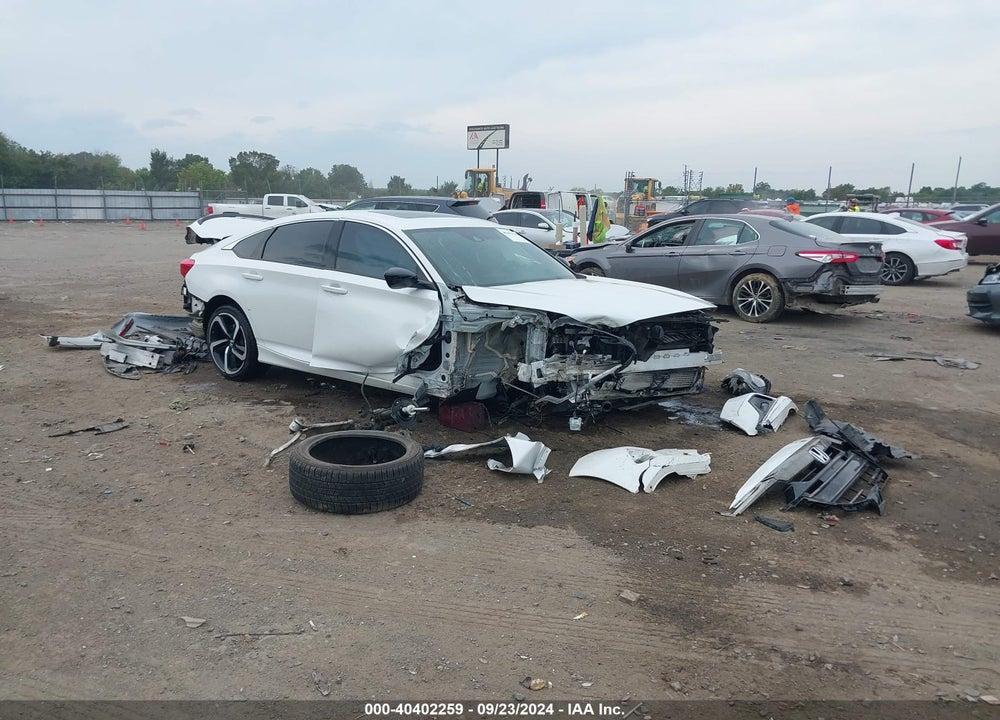 2021 HONDA ACCORD SPORT 2.0T VIN: 1HGCV2F30MA014283